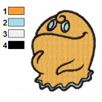 Pac Man and The Ghostly Adventures Clyde 01 Embroidery Design